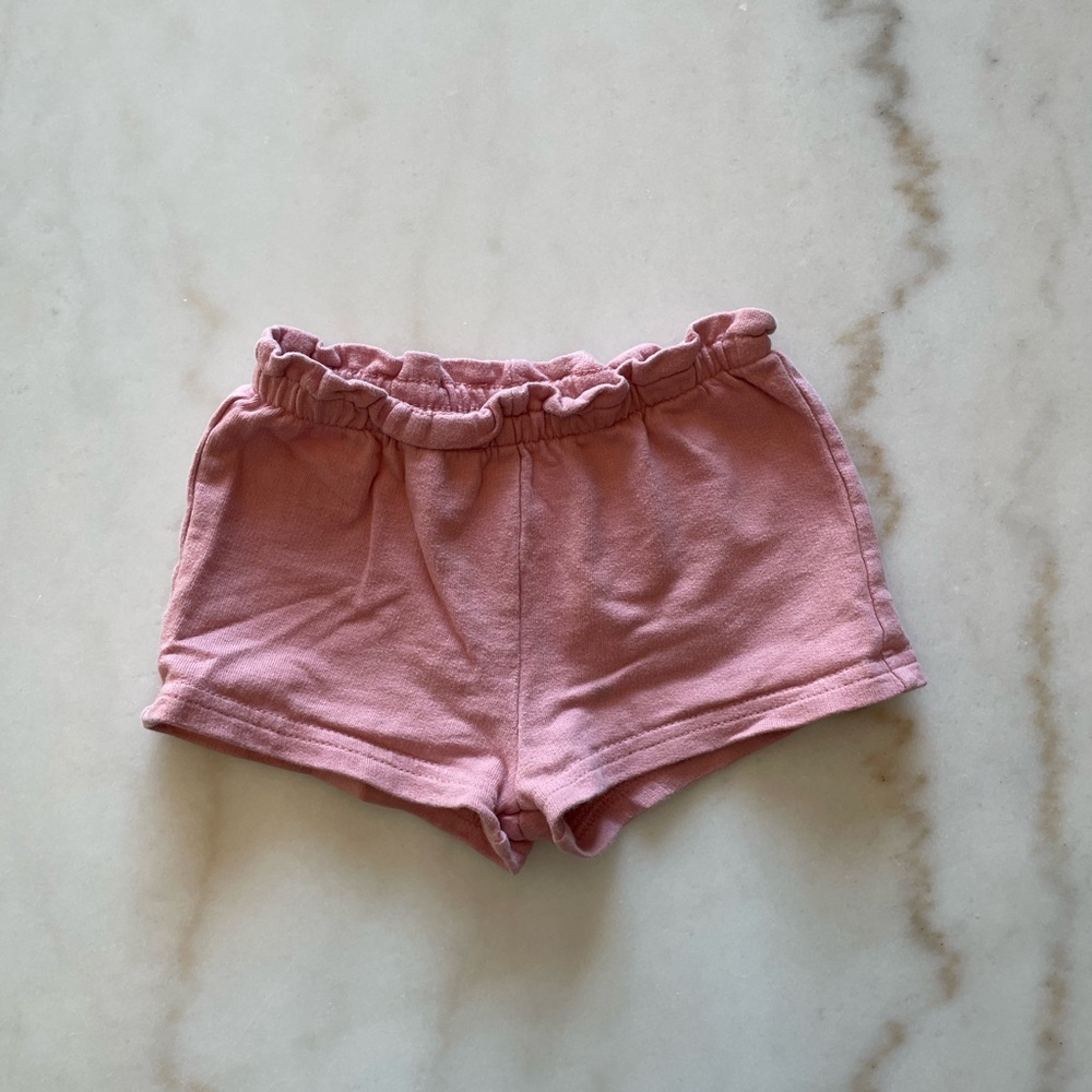 4/$15🌸 Pink Ruffled Shorts